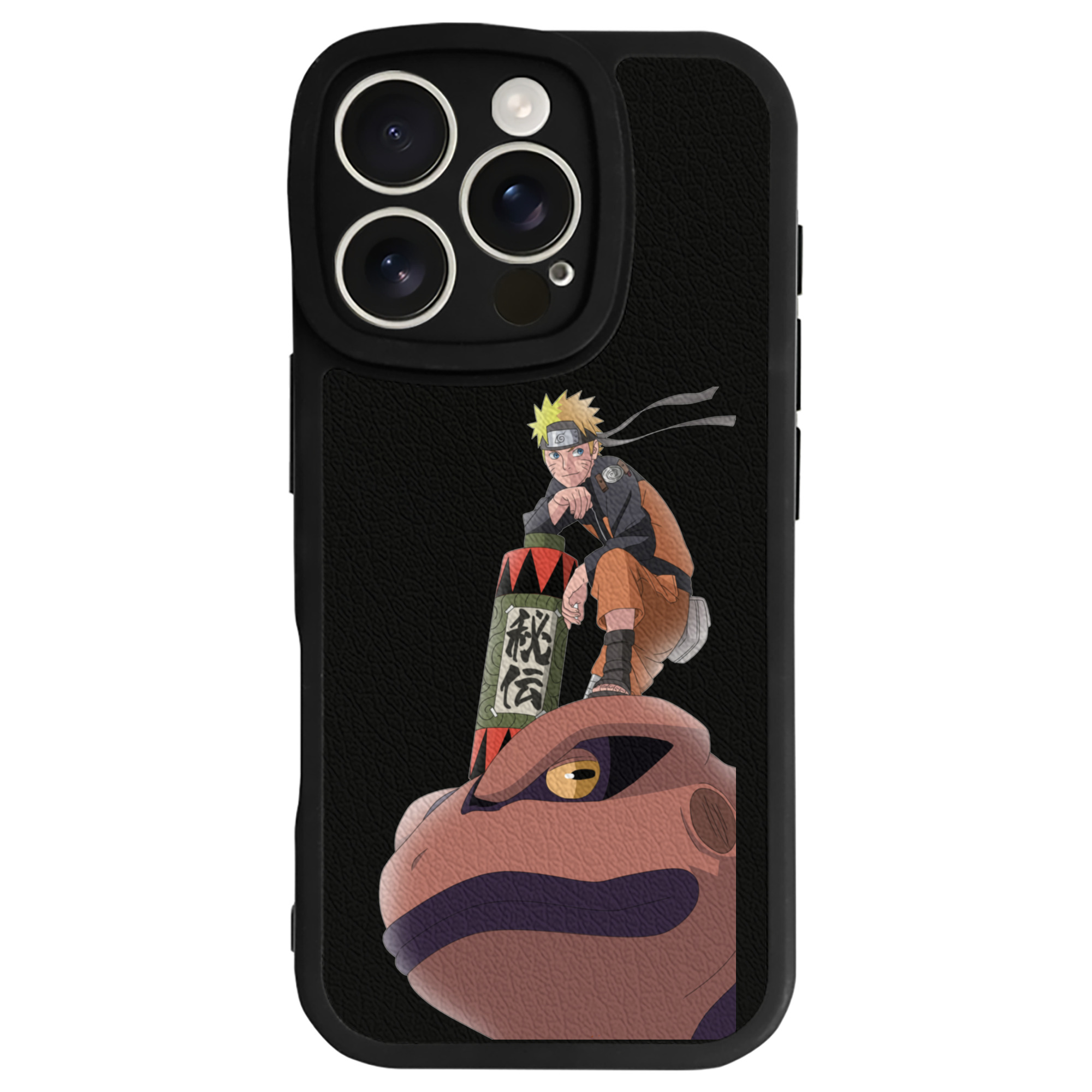 （画像用） NARUTO -ナルト- うずまき ナルト Uzumaki Naruto 【iPhone 16シリーズ対応】シリコンスマホケース（レザー調） 材質：シリコン